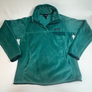 Patagonia Women's 1/4 Snap Fleece Pullover - Green